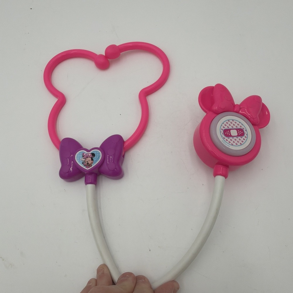 Disney Junior's Minnie Mouse Bow-Care Stethoscope Pretend Play PINK